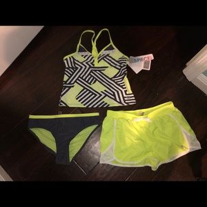 ZeroXposur 3-pc swimsuit NWT!
